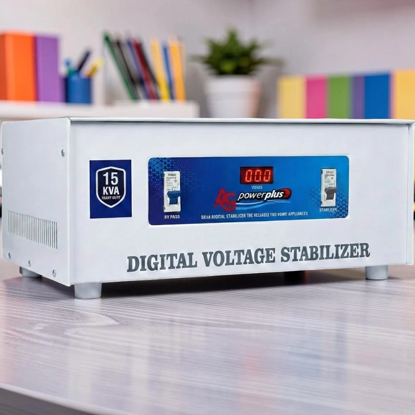 AG Power Plus 15kVA Mainline Voltage Stabilizer (90V–320V)